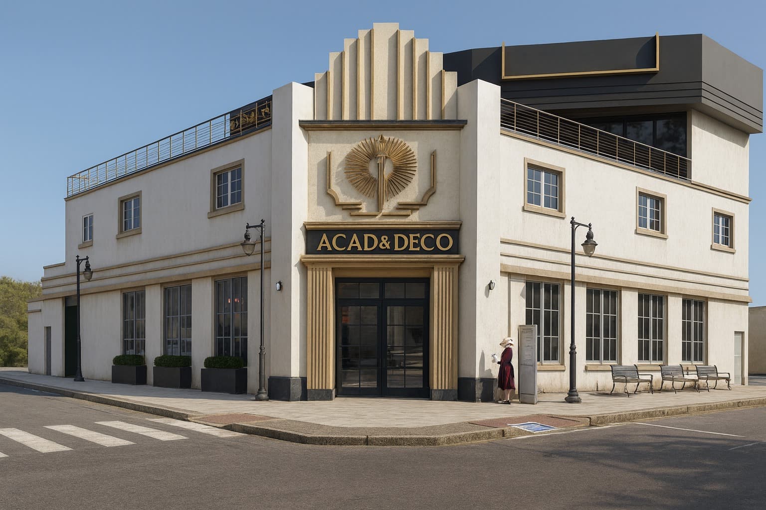 ACAD&DÉCO - Fachada principal